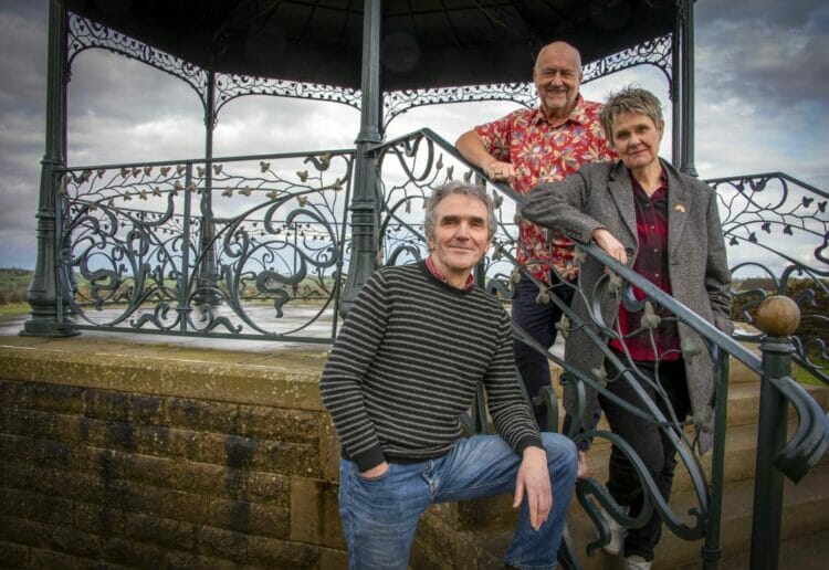 Fox, Lowe and Matthews will be performing for the Nettlebed Folk Club Picture: Bryan Ledgard