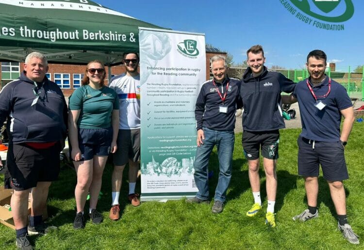 Reading Rugby Foundation supported on the day. Picture: CH Rugby