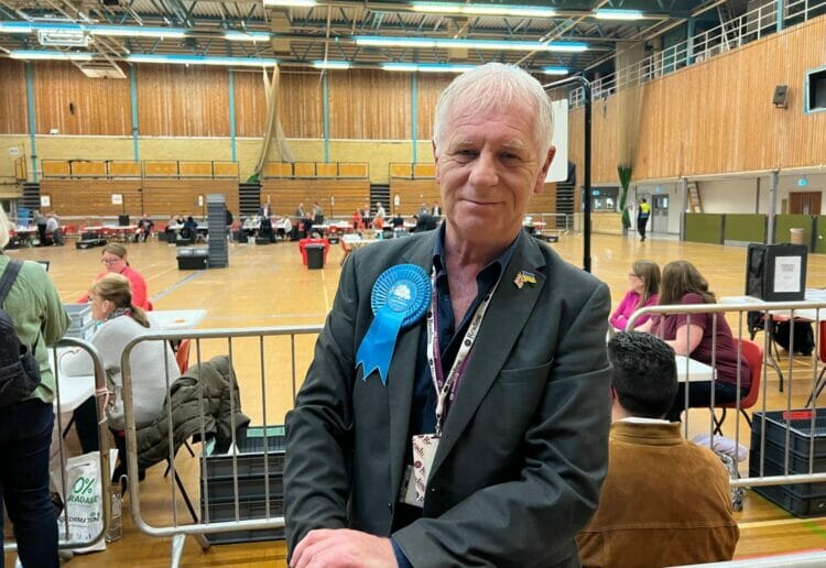 Cllr Clarence Mitchell, leader of the Conservative Group, was disappointed to lose Caversham Heights on Thursday night but believes the party can regain the ward next year. Picture: Ji-Min Lee