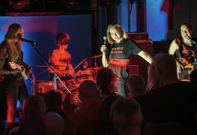 Dream Wife at Are You Listening? Festival Picture: Andrew Merritt