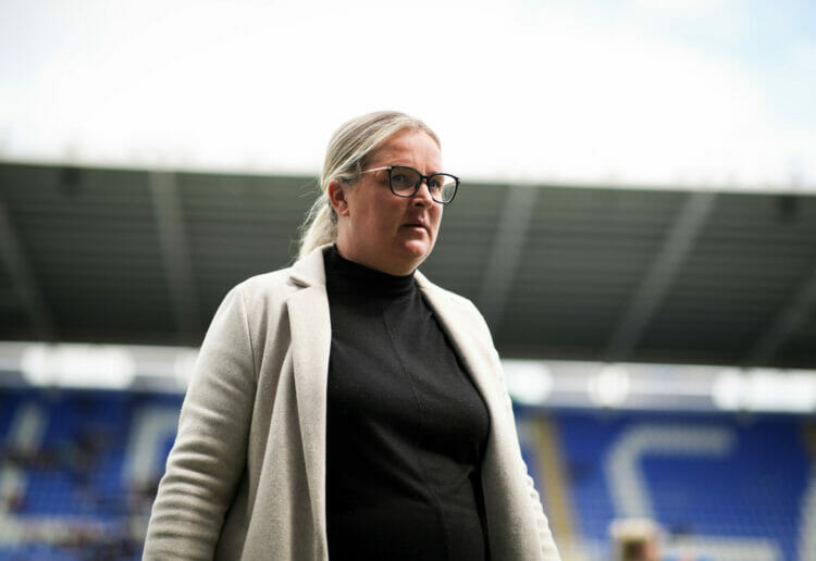 Reading FC Women manager - Kelly Chambers Picture: Neil Graham