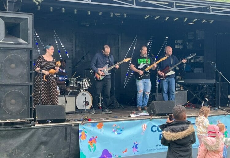 Limpopo Groove were part of a diverse main stage line-up which got visitors up on their feet and dancing. Picture: Ji-Min Lee
