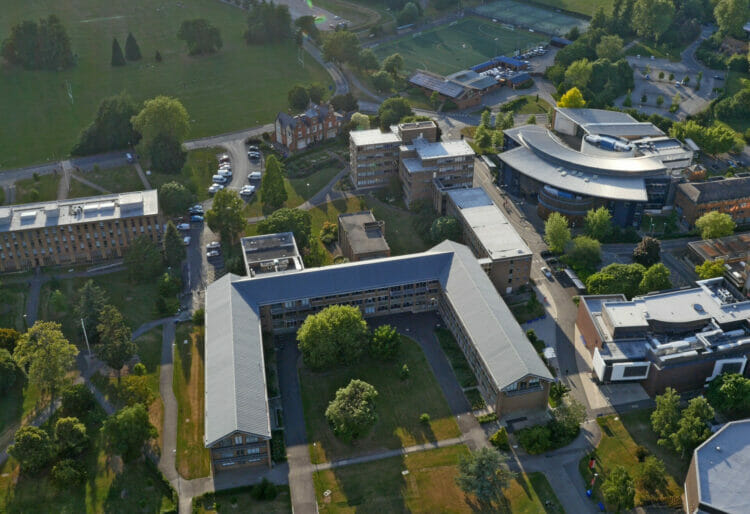 The University of Reading will install a large water source heat pump, which will help reduce its carbon footprint by 10%. Picture: University of Reading