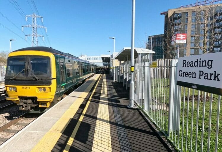 Reading Green Park Station is now due to open on Saturday, May 27, in the heart of the business area close to the Select Car Leasing Stadium.
