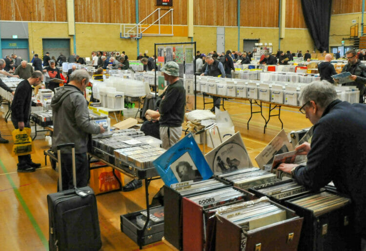The Record Fair at Rivermead on Friday.