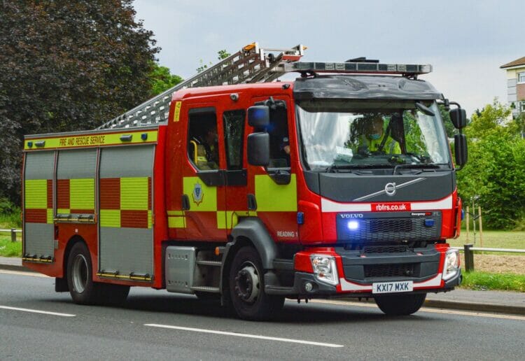 Royal Berkshire Fire and Rescue Services joined 16 other teams in England and Wales in donating equipment to a convoy headed for Ukraine this month. Picture: Steve Smyth