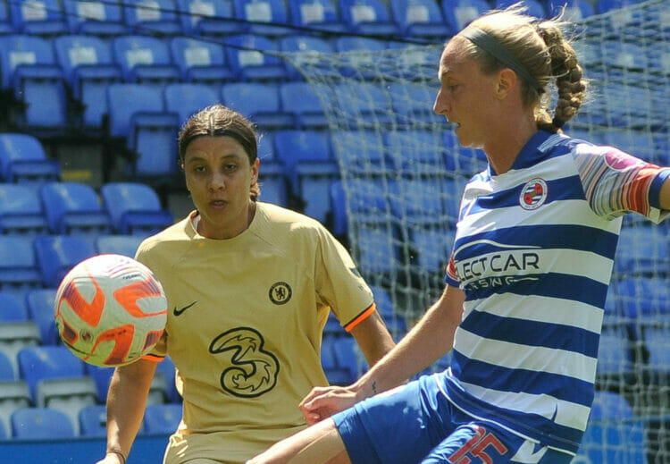 Reading Women lost 3-0 to Chelsea as they were relegated from the WSL. Picture: Steve Smyth