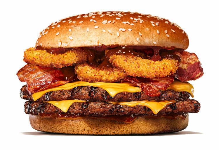 Burger King's new BBQ Bacon Double Stacker XL
