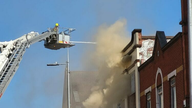 Fire crews