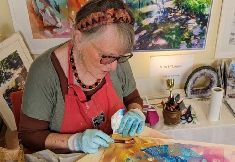 Natural beauty has always been at the heart of Nina O'Connell's work. Picture: Whiteknights Studio Trail