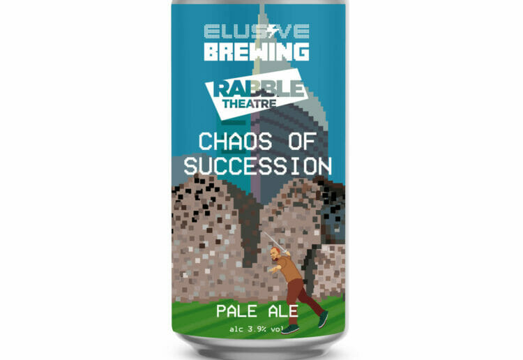 Elusive Brewing has created a special beer, Chaos of Succession, for RABBLE Theatre's new play on Henry I