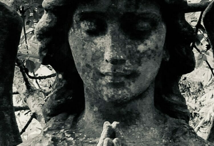 The Angel statute in Reading Old Cemetery Picture: K. McCone Usher