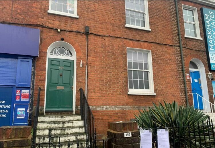 159 Oxford Road is due to be converted from office use into housing Picture: Matthewson Waters Architects