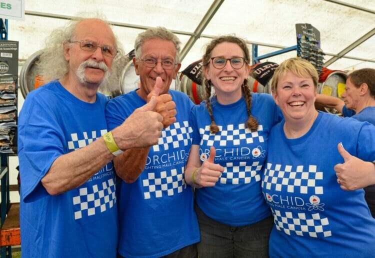 Twyford Beer Festival on Saturday. 

Enthusiastic Volunteers ready to serve the beer.