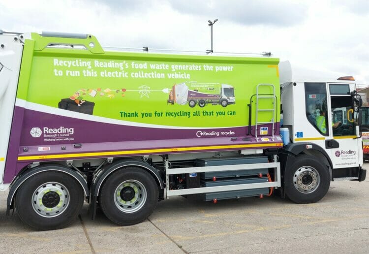 Reading Borough Council has launched a competition to name the five new electric bin lorries being added to the fleet. Picture: Courtesy of Reading Borough Council