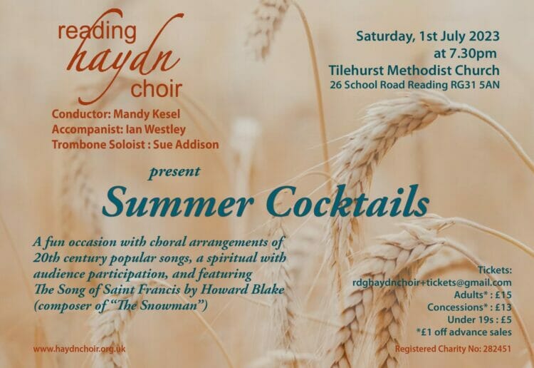 Reading Haydn Choir's summer concert