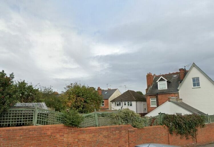 A plan has been submitted to build a fitness studio in the gardens of a home in Priest Hill, Caversham. Picture: Google Maps/Local democracy reporting service
