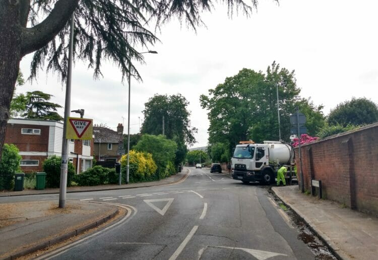 The junction of Crescent Road and Hamilton Road in East Reading. Picture: Local Democracy Reporting Service