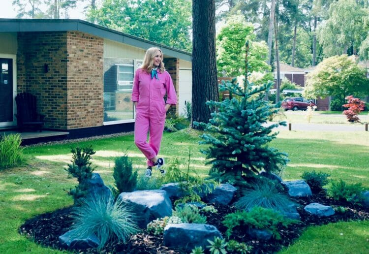 Exterior shots of the house in Edgcumbe Park will be seen in the latest episode in series six of Black Mirror starring Salma Hayek and Annie Murphy. Pictures: By kind courtesy of @American_bungalow