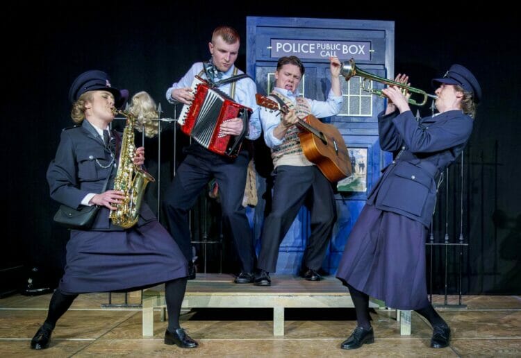 A Force to be Reckoned with L to R Rachel Hammond Eddie Ahrens Harvey Badger Hannah Baker Picture: Robling Photogrpahy