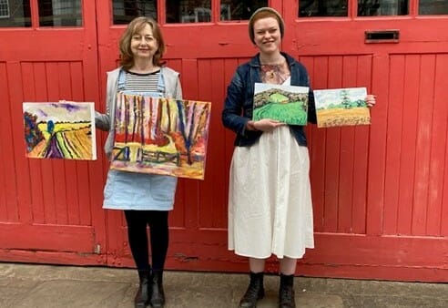Home-Start Reading volunteer and her daughter raise funds through art – Reading Today Online