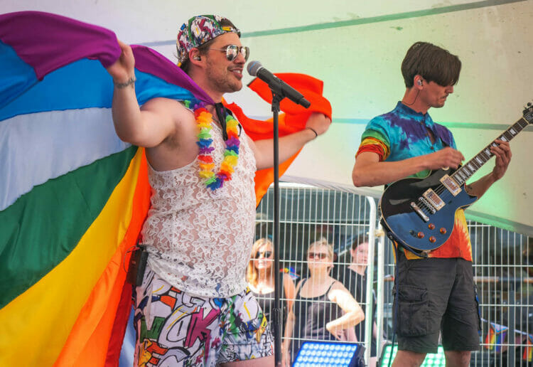 That Joe Payne at Bracknell Pride Festival Picture: Andrew Merritt