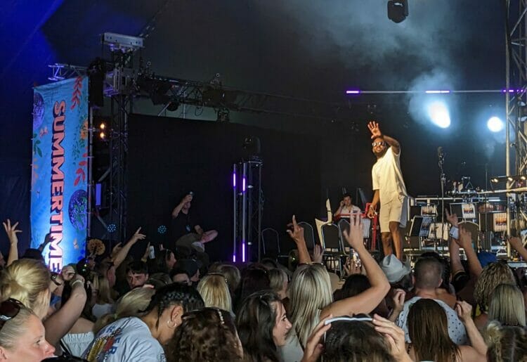 Artful Dodger performing at Summertime Live's Classic Ibiza in Palmer Park on Friday, June 16, sponsored by Cafe del Mar. Picture: Jake Clothier