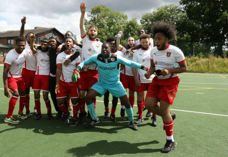 The tournament showcased Reading's togetherness in Refugee Week Picture: Dijana Capan