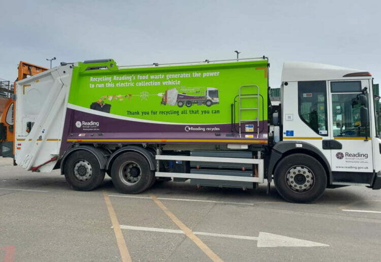 Residents have until June 26 to submit their best names for the council's rubbish trucks. Picture: Reading Borough Council