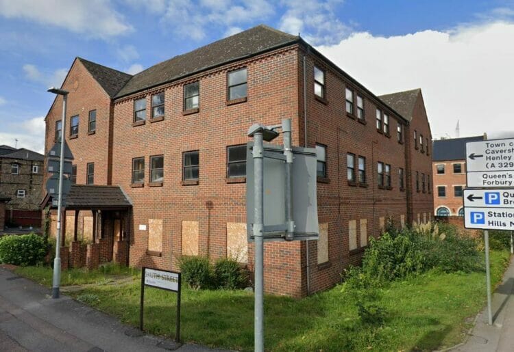 Trinity Hall, standing at the junction of South Street and Sidmouth Street in Reading. Picture Google Maps
