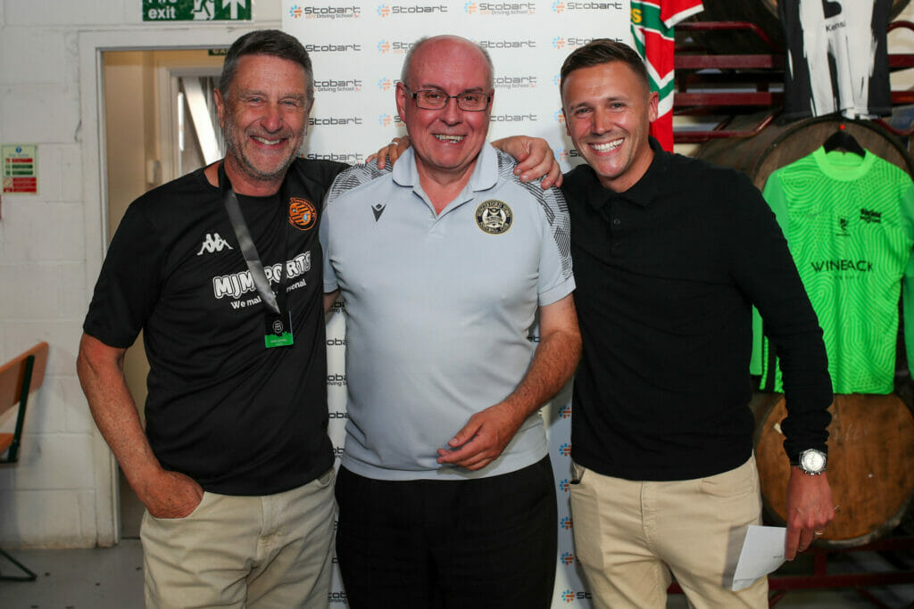 Wokingham & Emmbrook chairman Mark Ashwell (pictured left) Pictures: Neil Graham