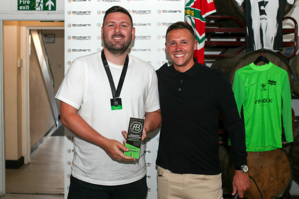 Ascot United manager Jamie Tompkins