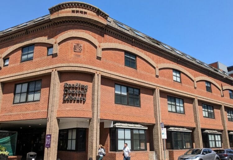 Reading Central Library, Kings Road, is due to be incorporated into the Civic Offices on brindge Street as part of a multi-million pound proposal by Reading Borough Council.