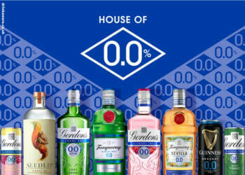 House of 0.0% brands - a picture showing various bottles of alcohol-free gins and beer