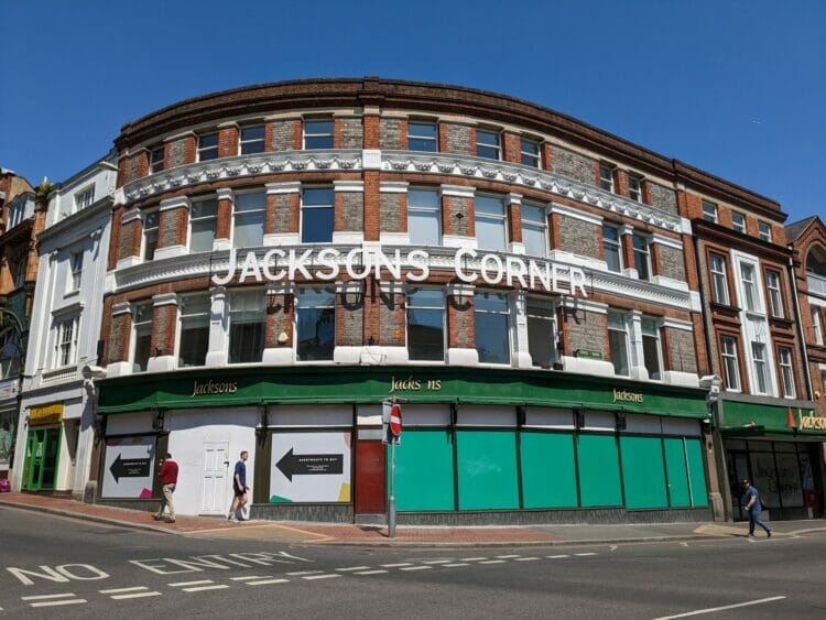 Jackson's Corner in Reading town centre. Picture: Jake Clothier