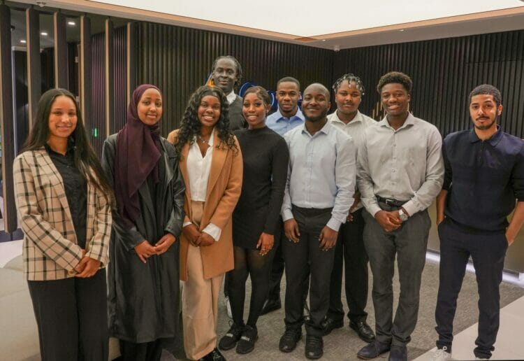 The new 10kIF Interns at Crowe UK, two of whom will be working from its Reading town centre offices