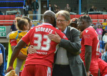 Reading FC Legends Game - Sir John Madejski Pictures: Steve Smyth