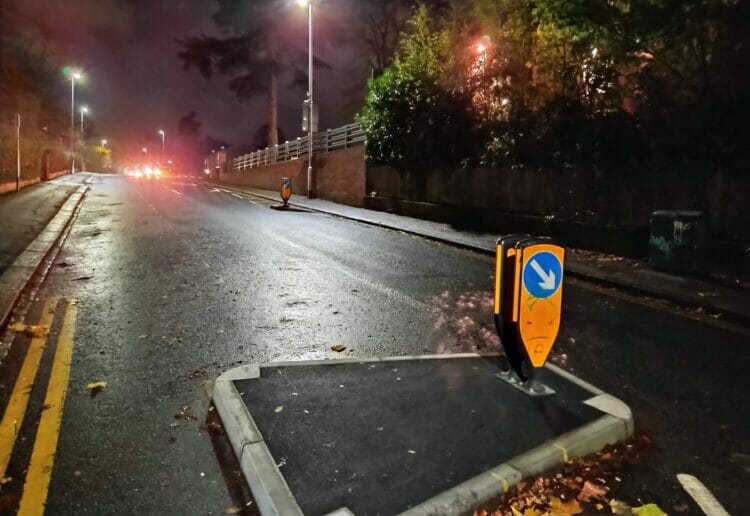 The traffic calming measures in Redlands road will be reviewed Picture: Cllr David McElroy