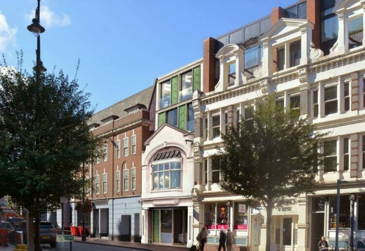 The site in Blagrave Street that could be coverted into an 18-room B&B Picture: Local democracy reporting service