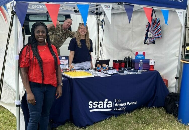 Metro Bank's Rebekah Burke volunteers for SSAFA