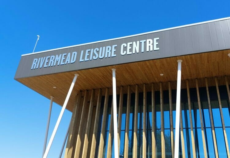 Rivermead Leisure Centre will open its leisure facilities in July, but the swimming pools will come next year Picture: Reading Borough Council