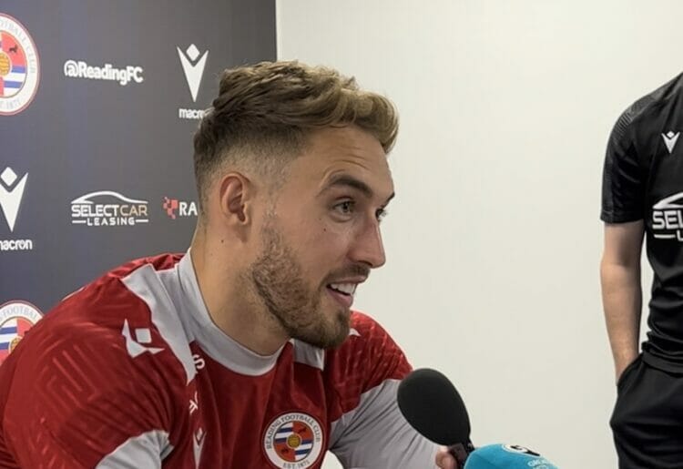 Reading FC striker Sam Smith Picture: Ji-min Lee