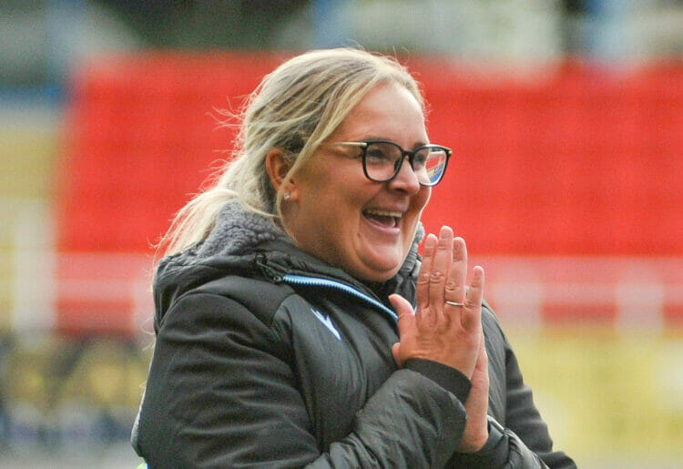 Reading Women v Leicester City Women - Kelly Cousins (Chambers) Picture: Steve Smyth