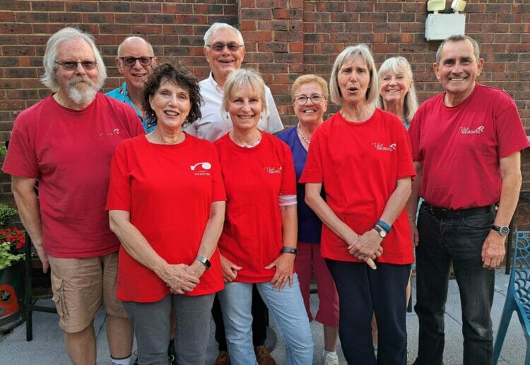Reading Welcome Ambassadors team