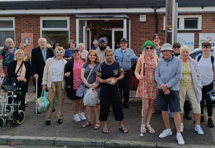 Members of Reading Association for the Blind enjoyed a day at the seaside thanks to the John Sykes Foundation