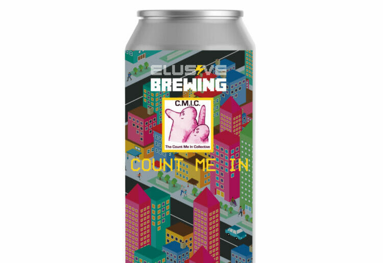 The Count Me In can from Elusive Brewing