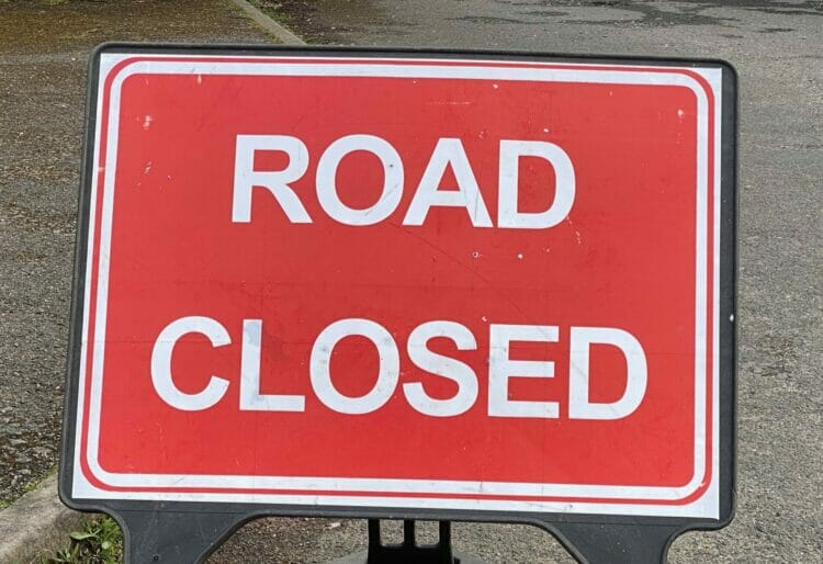 The M3 will be closed this weekend Picture: Phil Creighton