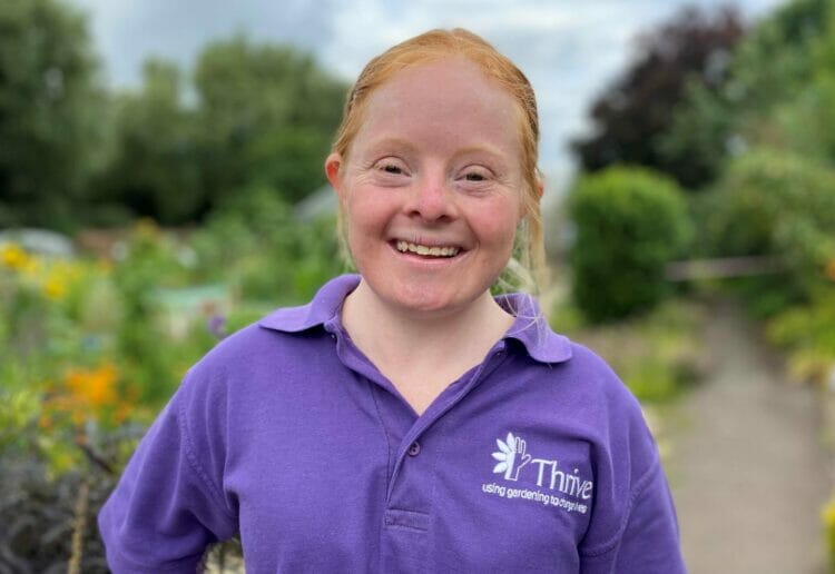 Rebecca Haynes will front the BBC Lifeline appeal on behalf of Thrive. Picture: Thrive