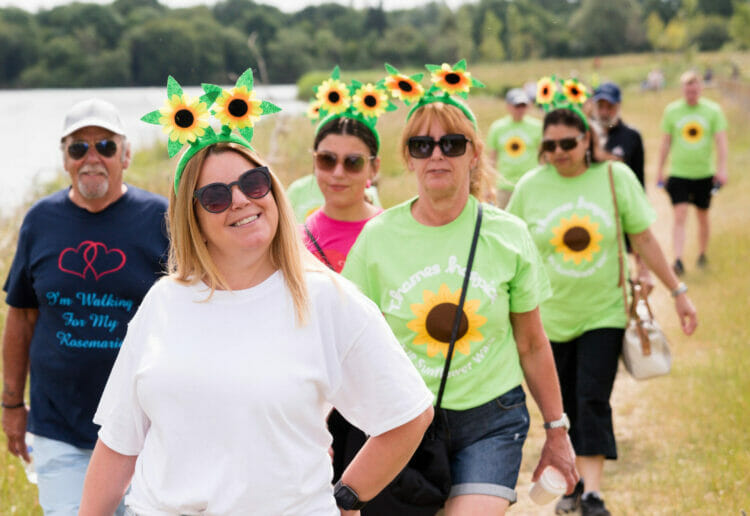 Thames Hospice's annual Sunflower Walk is back, where supporters can join one another in getting in touch with local wildlife in aid of the charity with its annual Sunflower Walk on Sunday, September 10. Picture: Courtesy of Thames Hospice