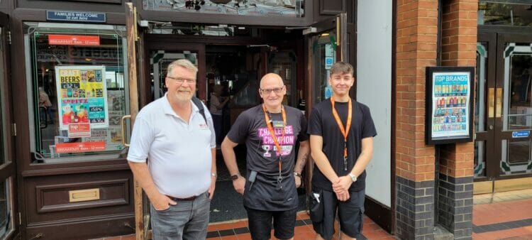 The team from The Hope Tap, Reading, which has been awarded Best Bar None Accreditation. Picture: Courtesy of Best Bar None